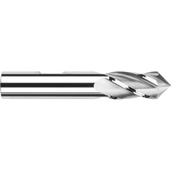 Harvey Tool - 1/8" Diam, 3/8" LOC, 4 Flute 90° Point Angle Cobalt Drill Mill - Exact Tool & Supply