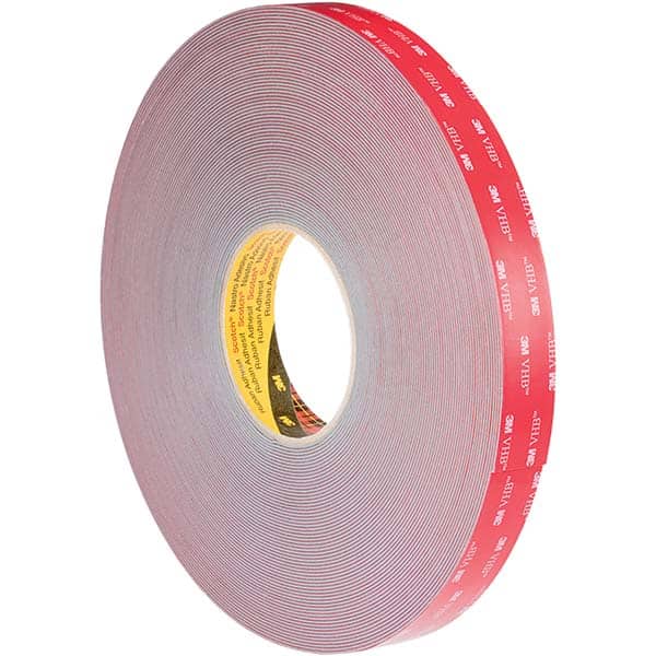 3M - Double Sided Tape; Material Family: Foam ; Length Range: 36 yd. - Exact Tool & Supply