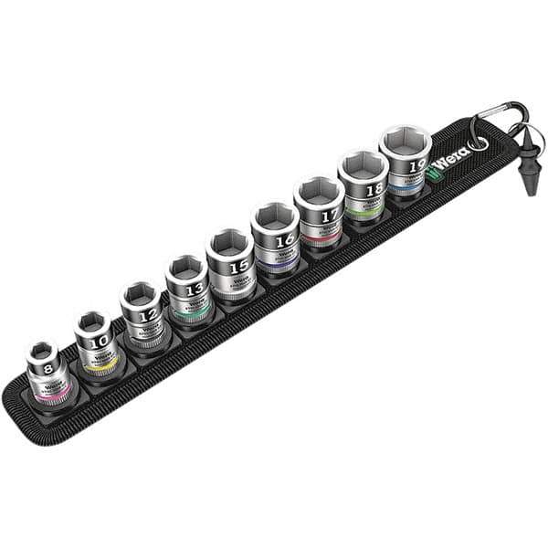 Wera - Hex & Torx Bit Socket Sets Type: Hex Bit Socket Set Drive Size: 3/8 - Exact Tool & Supply
