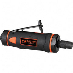 Dynabrade - Air Die Grinders Type: Straight Die Grinder Collet Size (mm): 6 - Exact Tool & Supply