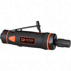 Dynabrade - Air Die Grinders Type: Straight Die Grinder Collet Size (mm): 6 - Exact Tool & Supply