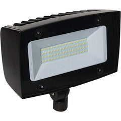 Philips - Floodlight Fixtures Mounting Type: Slipfitter Mount Housing Color: Bronze - Exact Tool & Supply