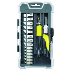 95618 18 Pieces Precision Hobby Knife Set - Exact Tool & Supply