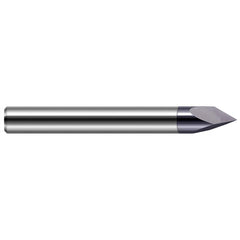 Harvey Tool - 90° 3/16" Diam 2" OAL Pointed Engraving Cutters - Exact Tool & Supply