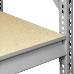 Tennsco - 48" Wide, Open Shelving Accessory/Component - 24" Deep, Use with Tennsco Bulk Storage Rack - Exact Tool & Supply