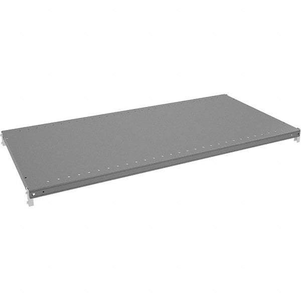 Tennsco - 42" Wide, Open Shelving Accessory/Component - Powder Coat Finish, 18" Deep, Use with Boltless Storage Rack - Exact Tool & Supply