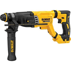 DeWALT - 20 Volt 1-1/8" SDS Plus Chuck Cordless Rotary Hammer - 4300 BPM, 1165 RPM, Reversible - Exact Tool & Supply