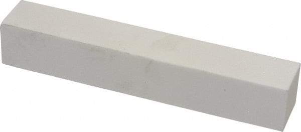 Norton - 150 Grit Aluminum Oxide Square Dressing Stick - 6 x 1 x 1, Very Fine Grade, Vitrified Bond - Exact Tool & Supply