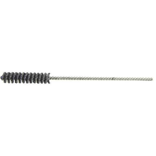 Brush Research Mfg. - 5/8" Bore Diam, 320 Grit, Boron Carbide Flexible Hone - Medium, 2-1/2" OAL - Exact Tool & Supply