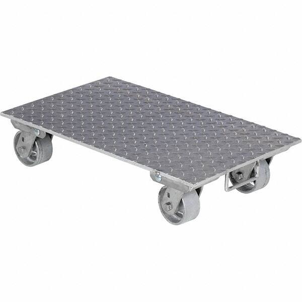 Vestil - 2,800 Lb Capacity Aluminum Dolly - 27" Long x 16" Wide - Exact Tool & Supply