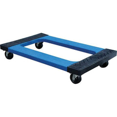 Vestil - 1,000 Lb Capacity Plastic Dolly - 30" Long x 18" Wide - Exact Tool & Supply