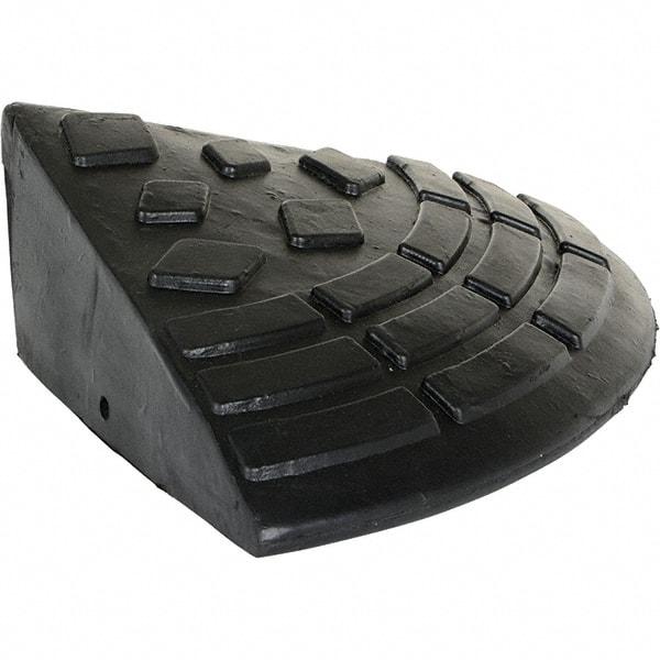 Vestil - 9.68" Long x 9-11/16" Wide, Rubber Rubber Ramp - 4,000 Lb Load Limit - Exact Tool & Supply
