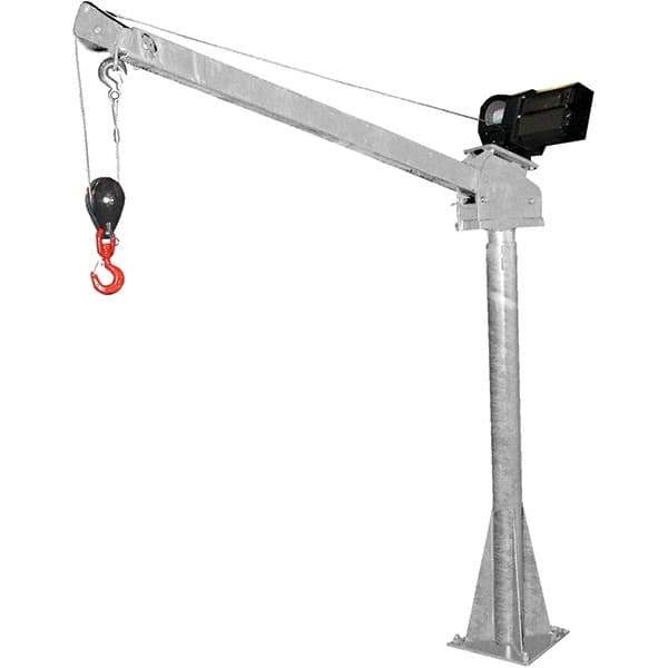 Vestil - 2,000 Lb Load Capacity, Jib Crane - Exact Tool & Supply