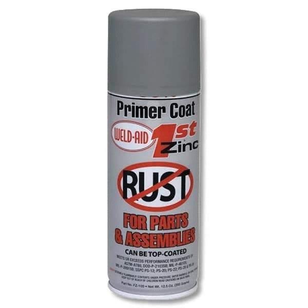 Weld-Aid - Primers   Type: Zinc Coating    Style: Spray - Exact Tool & Supply