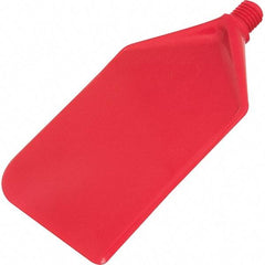 Carlisle - Sparta Red Nylon Mixing Paddle without Holes - 7-1/2" Overall Length - Exact Tool & Supply