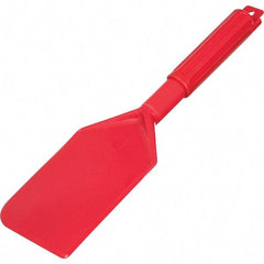 Carlisle - Sparta Red Nylon Mixing Paddle without Holes - 13-1/2" Overall Length - Exact Tool & Supply