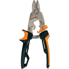 Fiskars - Snips Snip Type: Aviation Snip Cut Direction: Straight - Exact Tool & Supply