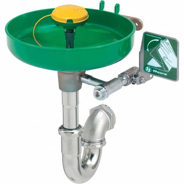 Haws - Plumbed Eye & Face Wash Stations Type: Eye/Face Wash Mount: Wall Mount - Exact Tool & Supply