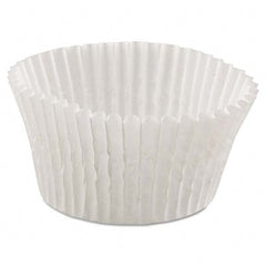 Hoffmaster - Fluted Bake Cups, 4 1/2 Diam x 1 1/4h, White, 500/Pack, 20 Pack/Carton - Exact Tool & Supply