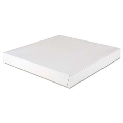 SCT - Paperboard Pizza Boxes,16 x 16 x 1 7/8, White, 100/Carton - Exact Tool & Supply