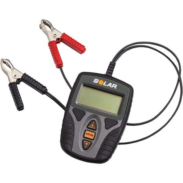 Solar - Automotive Battery Testers Type: Digital Battery and System Tester Voltage: 12V - Exact Tool & Supply