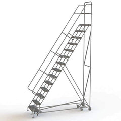 TRI-ARC - Rolling & Wall Mounted Ladders & Platforms Type: All-Directional Ladder Style: Rolling Safety Ladder - Exact Tool & Supply