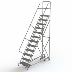 TRI-ARC - Rolling & Wall Mounted Ladders & Platforms Type: All-Directional Ladder Style: Rolling Safety Ladder - Exact Tool & Supply