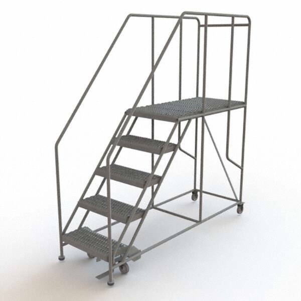 TRI-ARC - Rolling & Wall Mounted Ladders & Platforms Type: Rolling Work Platform Style: Steel Work Platform - Exact Tool & Supply