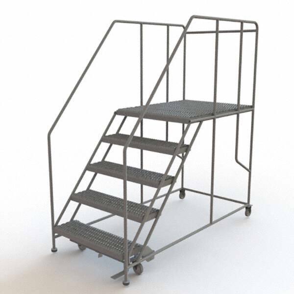 TRI-ARC - Rolling & Wall Mounted Ladders & Platforms Type: Rolling Work Platform Style: Steel Work Platform - Exact Tool & Supply