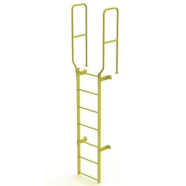 TRI-ARC - Rolling & Wall Mounted Ladders & Platforms Type: Fixed Ladder Style: Safety Cage - Exact Tool & Supply
