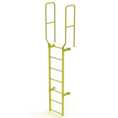 TRI-ARC - Rolling & Wall Mounted Ladders & Platforms Type: Fixed Ladder Style: Safety Cage - Exact Tool & Supply