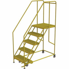 TRI-ARC - Rolling & Wall Mounted Ladders & Platforms Type: Rolling Work Platform Style: Steel Work Platform - Exact Tool & Supply