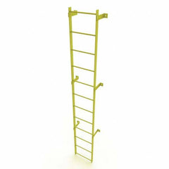 TRI-ARC - Rolling & Wall Mounted Ladders & Platforms Type: Fixed Ladder Style: Safety Cage - Exact Tool & Supply