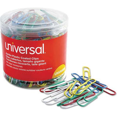 UNIVERSAL - Binder Clips Binder Type: Paper Fastener Color: Assorted - Exact Tool & Supply