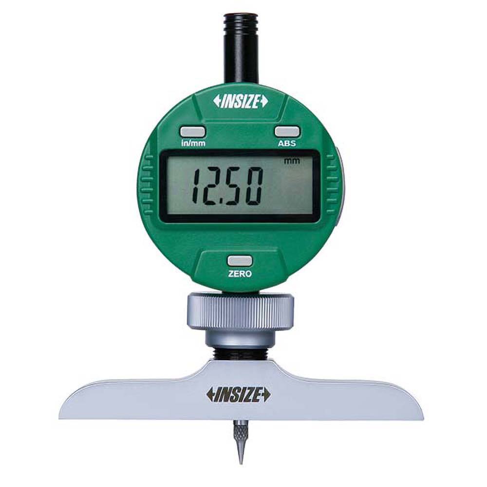 Insize USA LLC - Electronic Depth Gages; Minimum Measurement (mm): 0.00 ; Minimum Measurement (Decimal Inch): 0.0000 ; Maximum Measurement (Decimal Inch): 12.0000 ; Maximum Measurement (mm): 300.00 ; Resolution (mm): 0.01 ; Resolution (Decimal Inch): 0.0 - Exact Tool & Supply