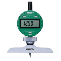 Insize USA LLC - Electronic Depth Gages; Minimum Measurement (mm): 0.00 ; Minimum Measurement (Decimal Inch): 0.0000 ; Maximum Measurement (Decimal Inch): 12.0000 ; Maximum Measurement (mm): 300.00 ; Resolution (mm): 0.01 ; Resolution (Decimal Inch): 0.0 - Exact Tool & Supply