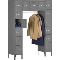 Tennsco - 15 Door, 15 Tier, Locker - Exact Tool & Supply