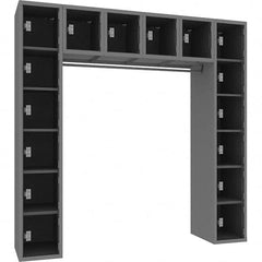 Tennsco - 16 Door, Single Tier, Welded Locker - Exact Tool & Supply