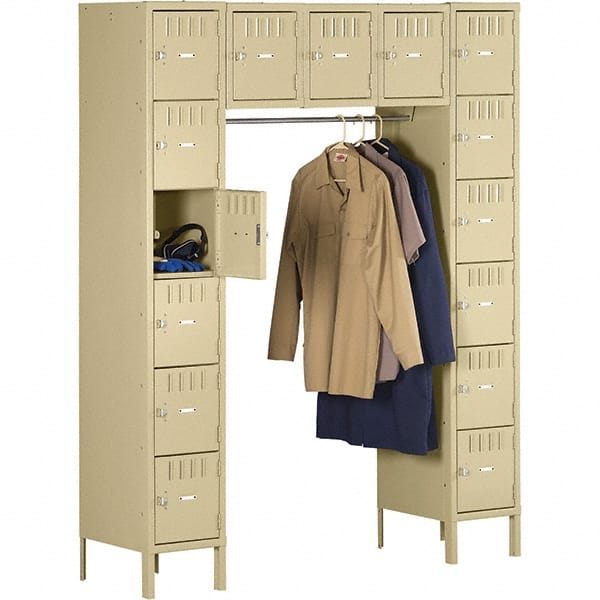 Tennsco - 15 Door, 15 Tier, Locker - Exact Tool & Supply