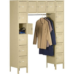 Tennsco - 15 Door, 15 Tier, Locker - Exact Tool & Supply