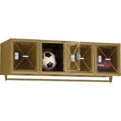 Tennsco - 4 Door, 4 Tier, Welded Locker - Exact Tool & Supply