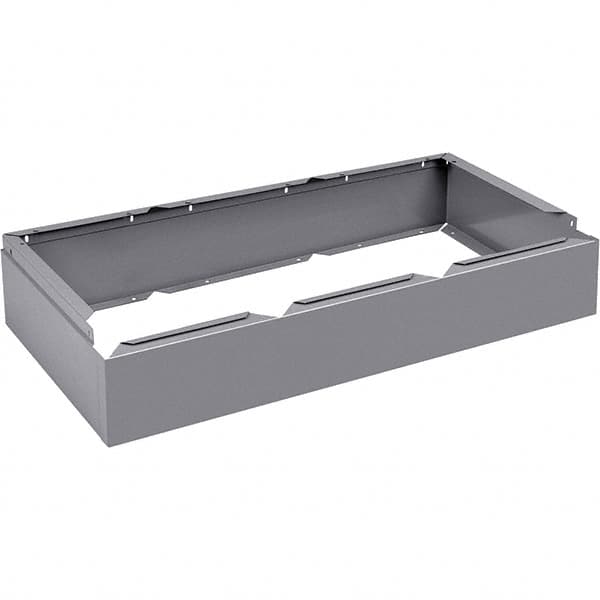 Tennsco - 36" Wide x 6" High x 12" Deep, Locker Base - Exact Tool & Supply