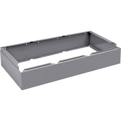 Tennsco - 36" Wide x 6" High x 15" Deep, Locker Base - Exact Tool & Supply