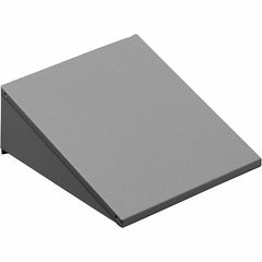 Tennsco - 12" Wide x 6" High x 12" Deep, Locker Slope Top - Exact Tool & Supply