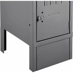 Tennsco - 15" Wide x 6" High x 1/2" Deep, Locker Closed Front Base - Exact Tool & Supply