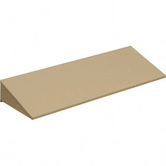Tennsco - 45" Wide x 6" High x 15" Deep, Locker Slope Top - Exact Tool & Supply