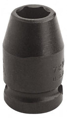 Proto - 3/8" Drive, Power Socket - 6 Points, 1-3/32" OAL - Exact Tool & Supply