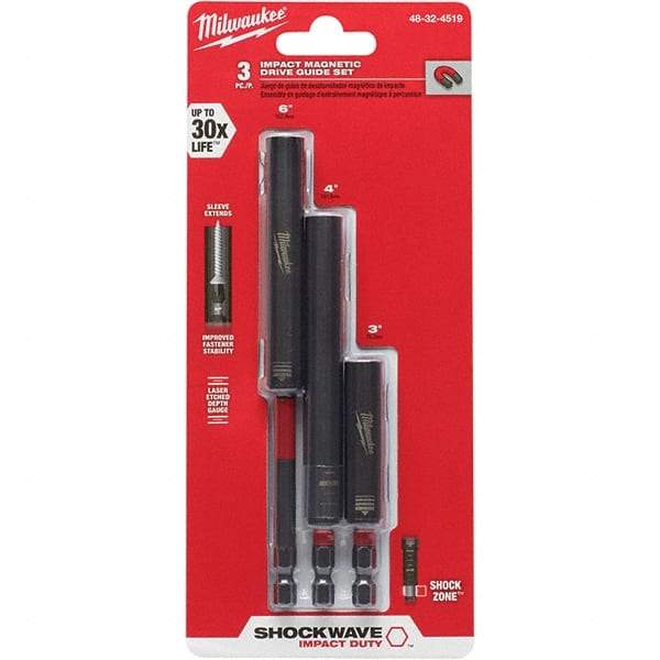 Milwaukee Tool - Power & Impact Screwdriver Bit Sets Point Type: Hex Tool Type: Impact Driver - Exact Tool & Supply
