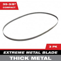 Milwaukee Tool - 2' 11-3/8" x 0.8" x 0.02" 8-10 TPI Bi-Metal Portable Band Saw Blade - Exact Tool & Supply