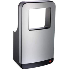 ASI-American Specialties, Inc. - 1600 Watt Silver & Black Finish Electric Hand Dryer - 277 Volts, 8.1 Amps, 12-11/16" Wide x 22-1/16" High x 7-3/4" Deep - Exact Tool & Supply
